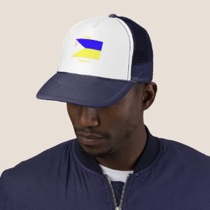 USK/USA samen Trucker Hat Pet