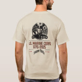 USMC 250e verjaardag T-shirt (Achterkant)
