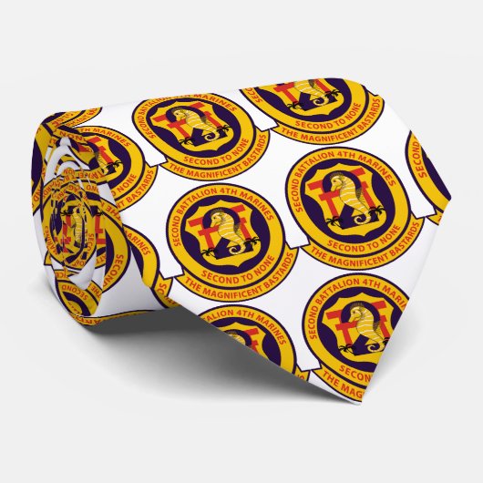 USMC 2-4 bataljon Stropdas (Opgerold)