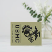 USMC Afghanistan Veteran Briefkaart (Staand voorkant)