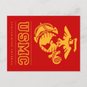 USMC Afghanistan Veteran Briefkaart (Voorkant)