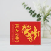 USMC Afghanistan Veteran Briefkaart (Staand voorkant)