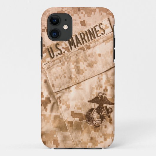 USMC Barely Er iPhone 5/5S Hoesje (Achterkant)