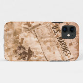 USMC Barely Er iPhone 5/5S Hoesje (Achterkant (horizontaal))
