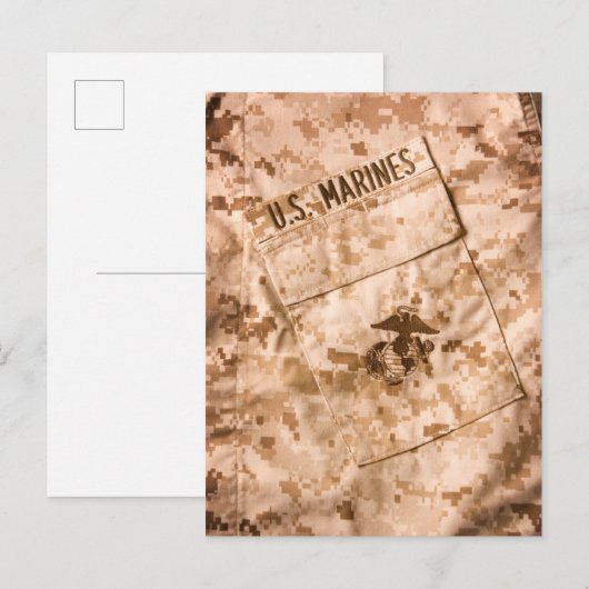 USMC-Briefkaart Briefkaart (Voorkant / Achterkant)