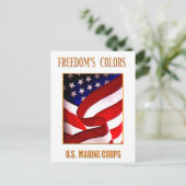 USMC-Briefkaart Briefkaart (Staand voorkant)