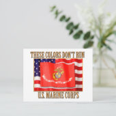 USMC-Briefkaart Briefkaart (Staand voorkant)