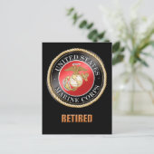 USMC-Briefkaart Briefkaart (Staand voorkant)