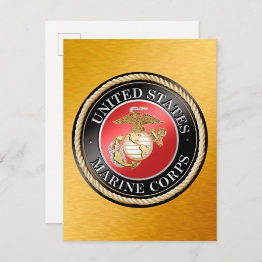 USMC-Briefkaart Briefkaart (Voorkant / Achterkant)
