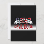 USMC Chesty - Devil Dogs -  kaart! Save The Date (Voorkant)