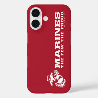 USMC de weinige rode Logo - wit iPhone 16 Hoesje