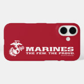 USMC de weinige rode Logo - wit Case-Mate iPhone Case (Achterkant (horizontaal))