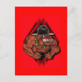 USMC Devil Dog Briefkaart (Voorkant)