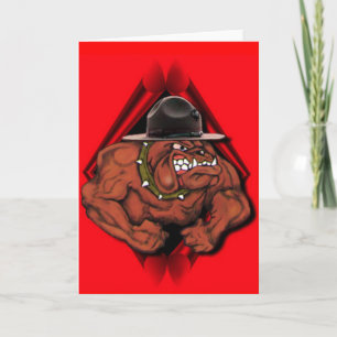 USMC Devil Dog Kaart