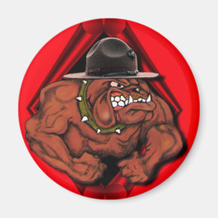 USMC Devil Dog Magneet