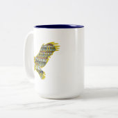 USMC Eagle-Mok Tweekleurige Koffiemok (Voorkant links)