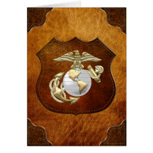 USMC Eagle, Wereldbol & Anchor (EGA) [3D]