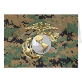 USMC Eagle, Wereldbol & Anchor (EGA) [3D]