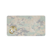 USMC Eagle, Wereldbol & Anchor (EGA) [3D] Etiket (Voorkant)