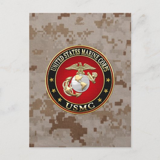 USMC EGA [Special Edition] [3D] Briefkaart (Voorkant)