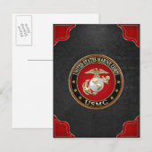 USMC EGA [Special Edition] [3D] Briefkaart (Voorkant / Achterkant)