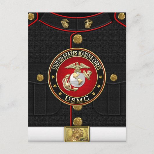 USMC EGA [Special Edition] [3D] Briefkaart (Voorkant)