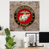 USMC EGA [Special Edition] [3D] Poster (Thuiskantoor)