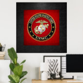 USMC EGA [Special Edition] [3D] Poster (Thuiskantoor)
