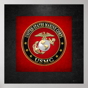 USMC EGA [Special Edition] [3D] Poster