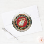 USMC EGA [Special Edition] [3D] Ronde Sticker (Envelop)
