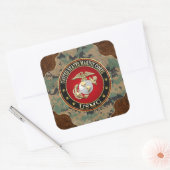 USMC EGA [Special Edition] [3D] Vierkante Sticker (Envelop)