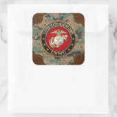 USMC EGA [Special Edition] [3D] Vierkante Sticker (Tas)