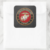 USMC EGA [Special Edition] [3D] Vierkante Sticker (Tas)