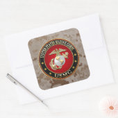 USMC EGA [Special Edition] [3D] Vierkante Sticker (Envelop)