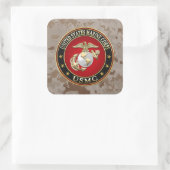 USMC EGA [Special Edition] [3D] Vierkante Sticker (Tas)