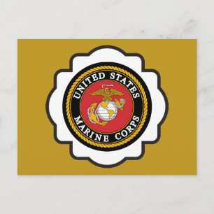 USMC Embleem Seal Briefkaart