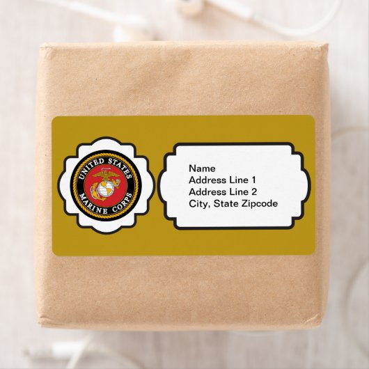 USMC Emblem Etiket (Insitu)
