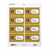 USMC Emblem Etiket (Full Sheet)