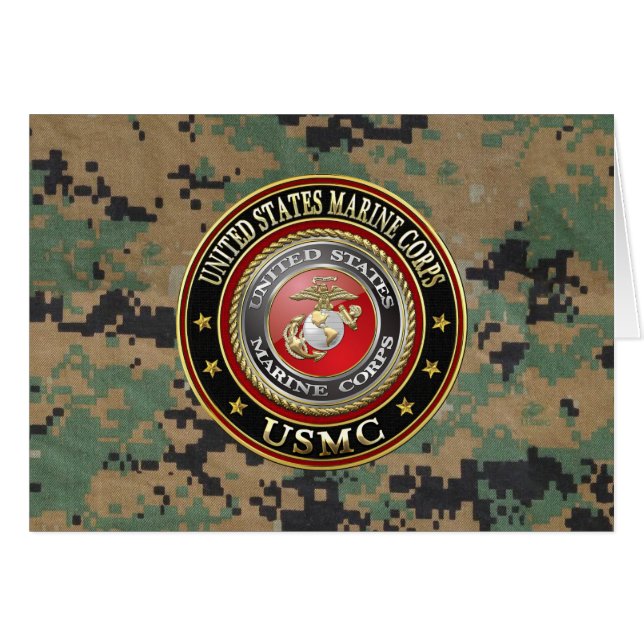 USMC Emblem [Special Edition] [3D] (Voorkant Horizontaal)