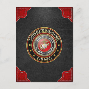 USMC Emblem [Special Edition] [3D] Briefkaart