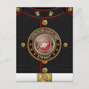 USMC Emblem [Special Edition] [3D] Briefkaart