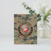 USMC Emblem [Special Edition] [3D] Briefkaart (Staand voorkant)