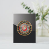 USMC Emblem [Special Edition] [3D] Briefkaart (Staand voorkant)