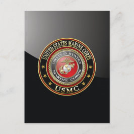 USMC Emblem [Special Edition] [3D] Briefkaart