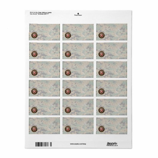 USMC Emblem [Special Edition] [3D] Etiket (Full Sheet)