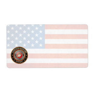USMC Emblem [Special Edition] [3D] Etiket