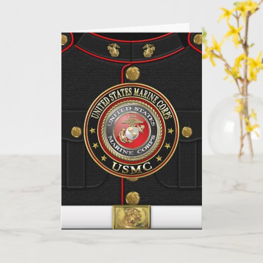 USMC Emblem [Special Edition] [3D] Kaart (Gele Bloem)