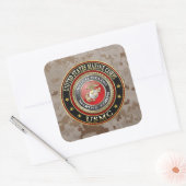 USMC Emblem [Special Edition] [3D] Vierkante Sticker (Envelop)