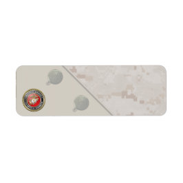 USMC Emblem & Uniform [3D] Etiket