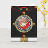 USMC Emblem & Uniform [3D] Kaart (Gele Bloem)
